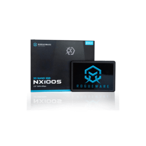 Rogueware NX100S 512GB SATA3 2.5″ 3D Nand Solid State Drive (Brandnew, Sealed)