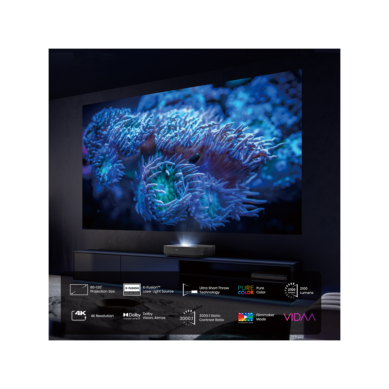 Hisense 4K Smart Laser Cinema TV - Image 3