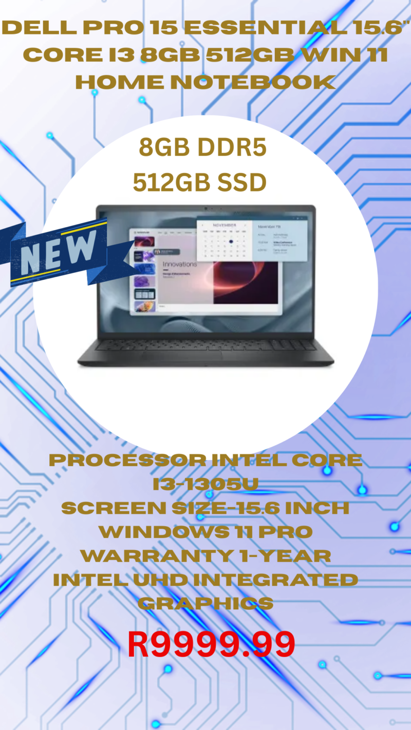 Dell Pro 15 Essential 15.6"