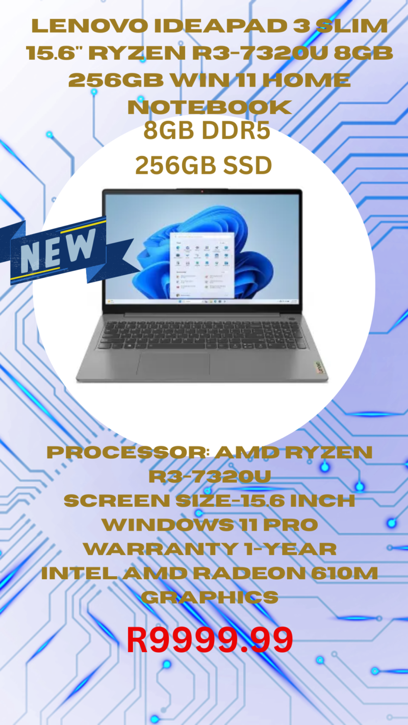 Lenovo Ideapad 3 Slim 15.6"