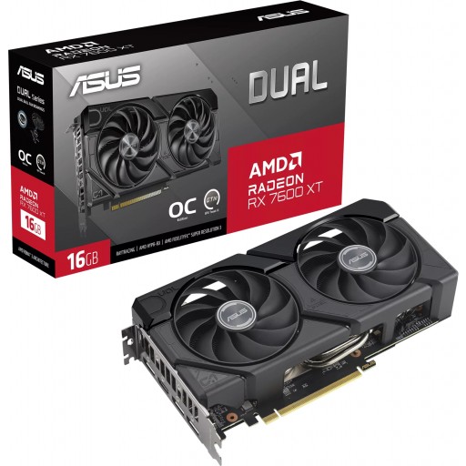 ASUS Dual -RX7600XT-O16G  Graphics Card