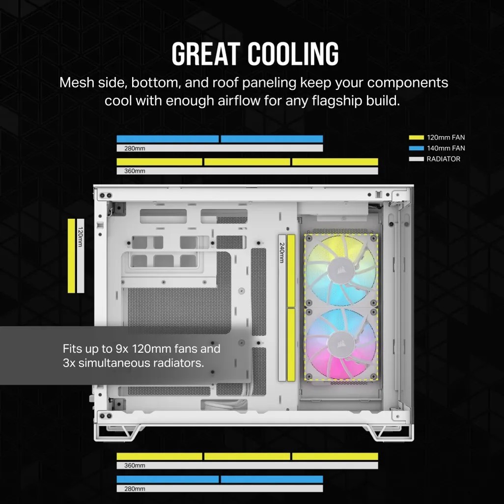 Corsair 2500X RGB. Form factor: Micro Tower, - Image 2